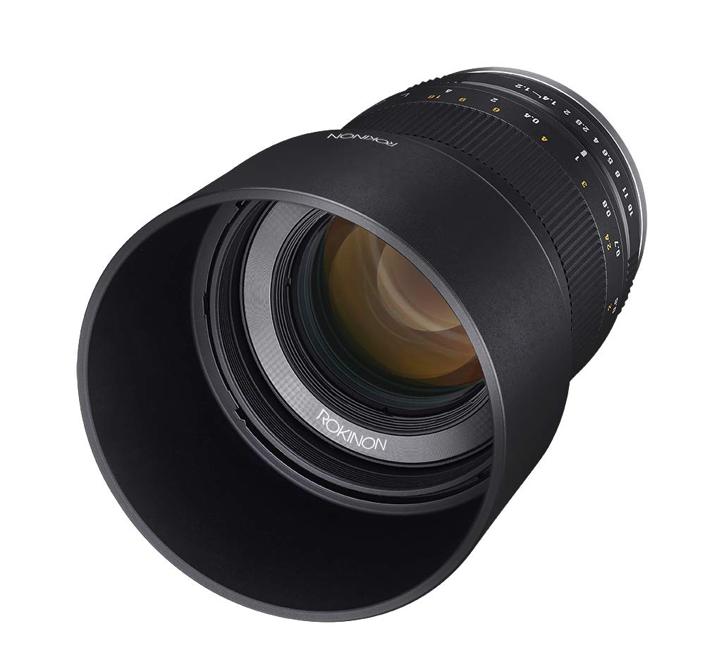 Rokinon RK50M-E 50mm F1.2 AS UMC High Speed Lens for Sony (Black)