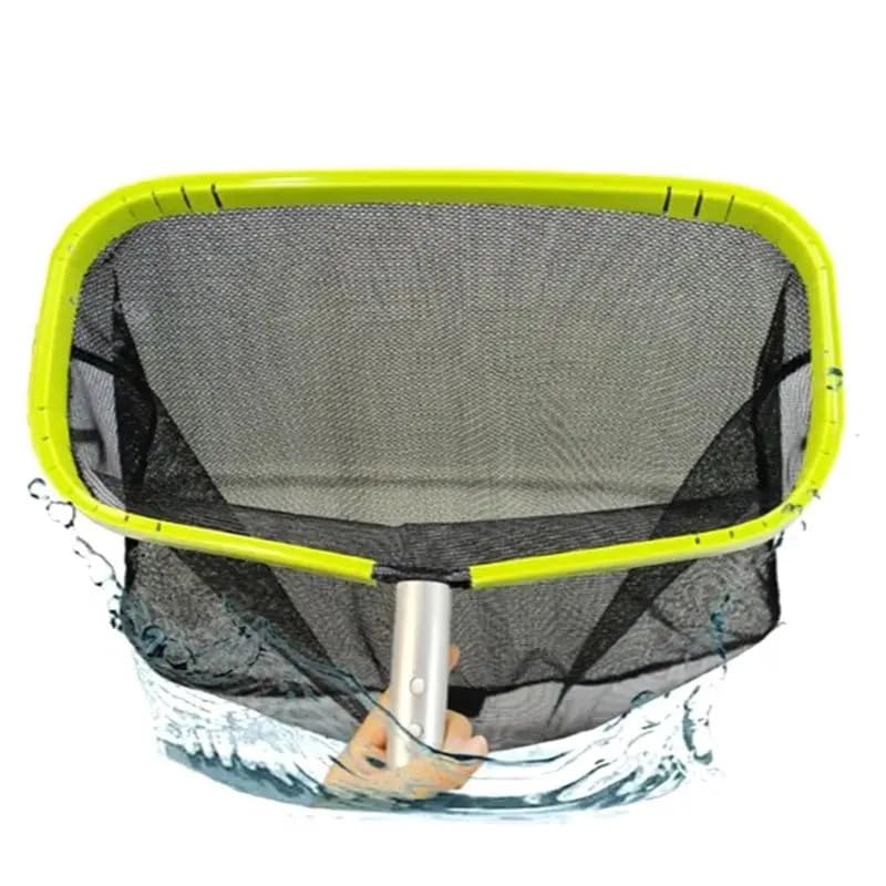 Questo retino per Foglie da Piscina con Manico, a Maglia fine, è Ideale per la Pulizia di laghetti da Giardino e da Piscina.
