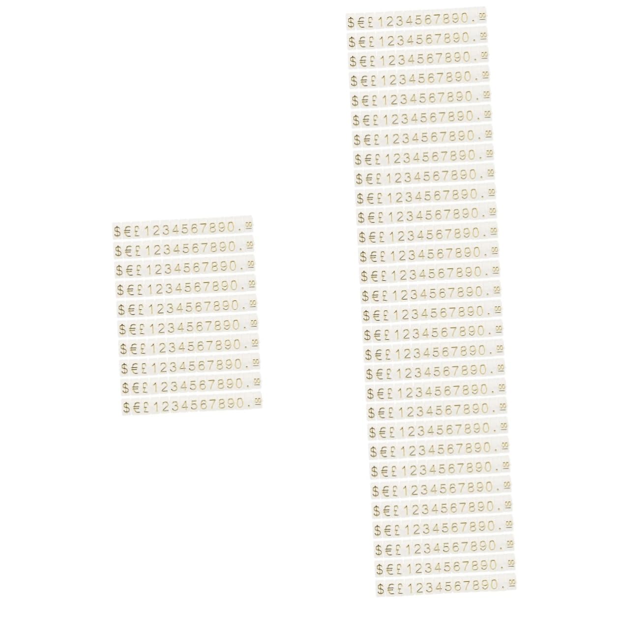 Housoutil 4 Sätze Preisschild Halter Für Schmuck Verstellbarer Preisanzeige Mit Basis Transparentes Preisdisplay Für Einzelhandel Und Geschäft Robustes Und Design 10 Saiten * 4
