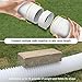 plusgutter 2 Pack Rain Gutter Downspout Extensions, Flexible Downspout Extender with 58