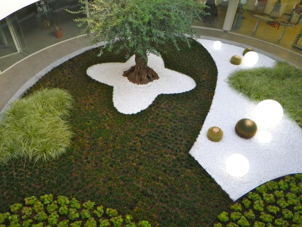 Graniglia di Marmo Bianco Carrara 9/12mm - Sacchi da 25 kg - Sassi Pietre Giardino (1 Sacco da kg.25)