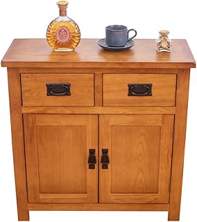 AERATI OAK Sideboard Cabinet Kitchen Buffet C...,