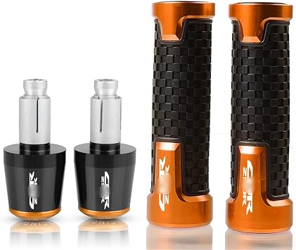 Motorcycle for H&ONDA CBR250R CBR CB250 CB 250 R 250R 2011-2018 2012 2013 2014 2015 2016 Motorcycle Handlebar Grips Ends Color Orange