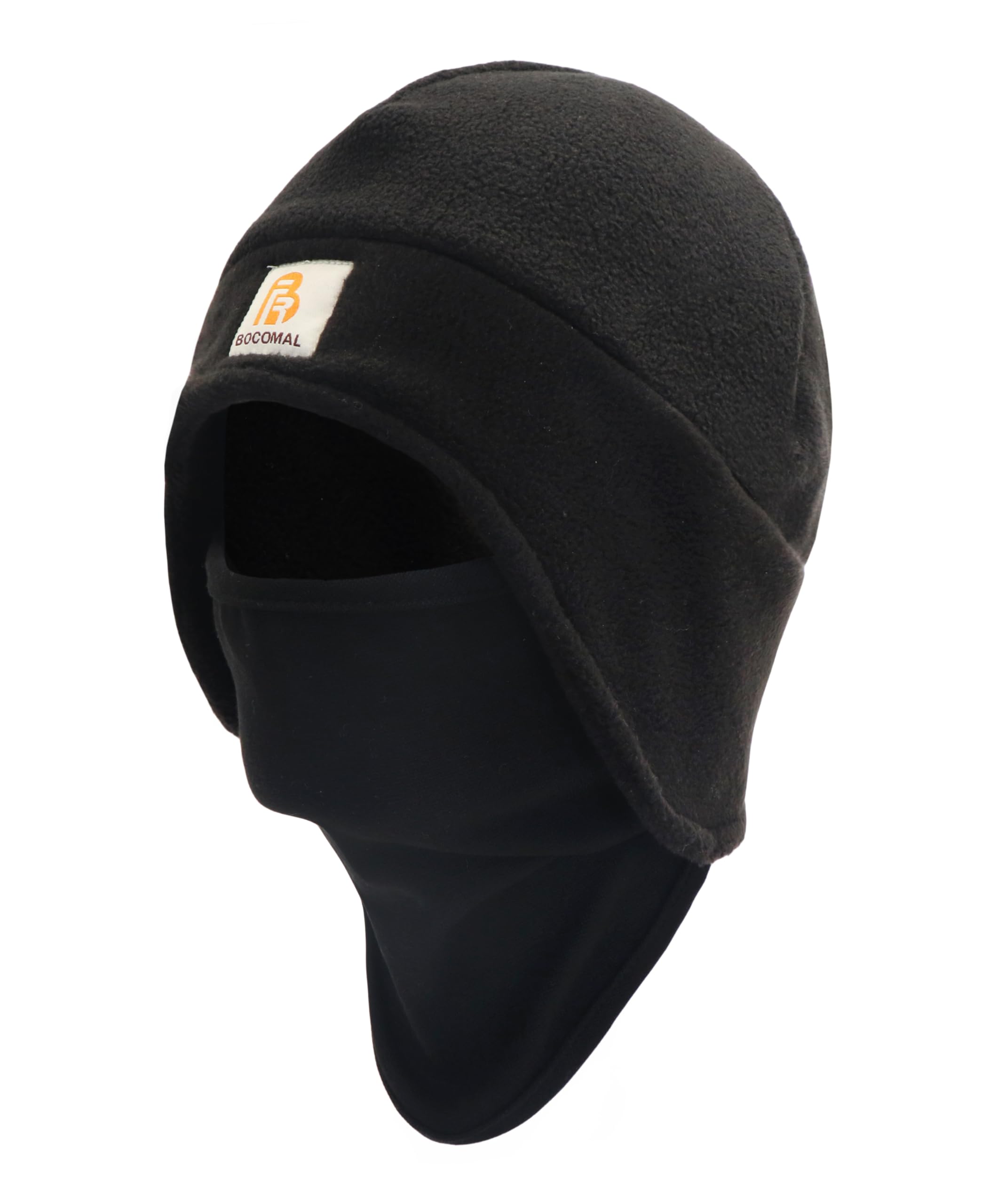 BOCOMAL FR Face Mask Full Head Cover Winter Fleece Flame Resistant Balaclava 11oz Modacrylic Blend Hood Arc Rated