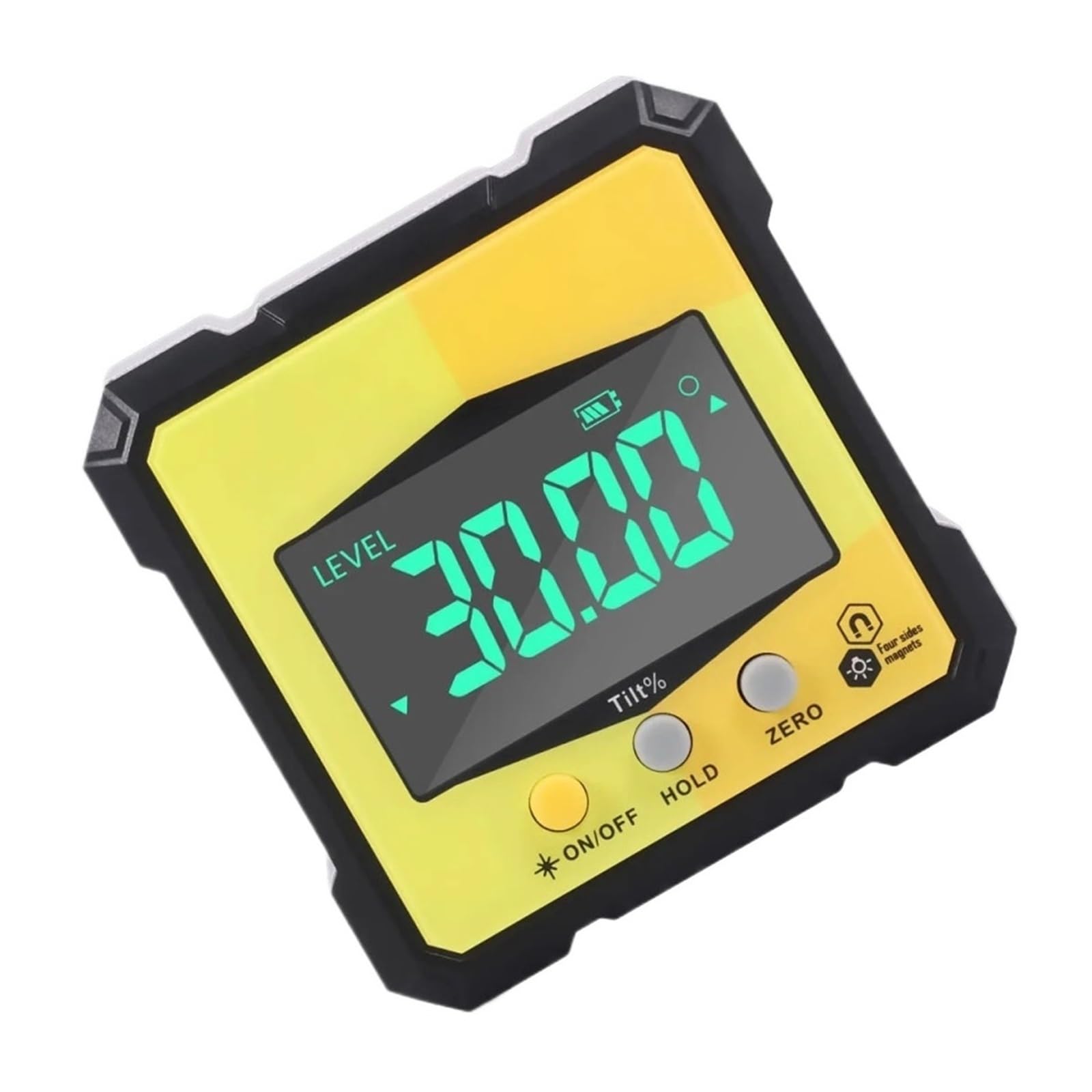 Digital Angle Finder, Digital Angle Gauge Magnetic Protractor Inclinometer Level Box for Woodworking Construction and Machinery,Inclinometer