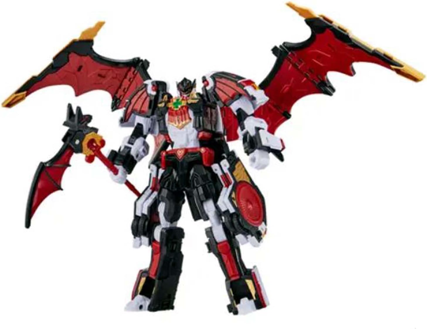 Metal Cardbot W BLOODWING Bat Ambulance Car Transforming Robot Car Toy