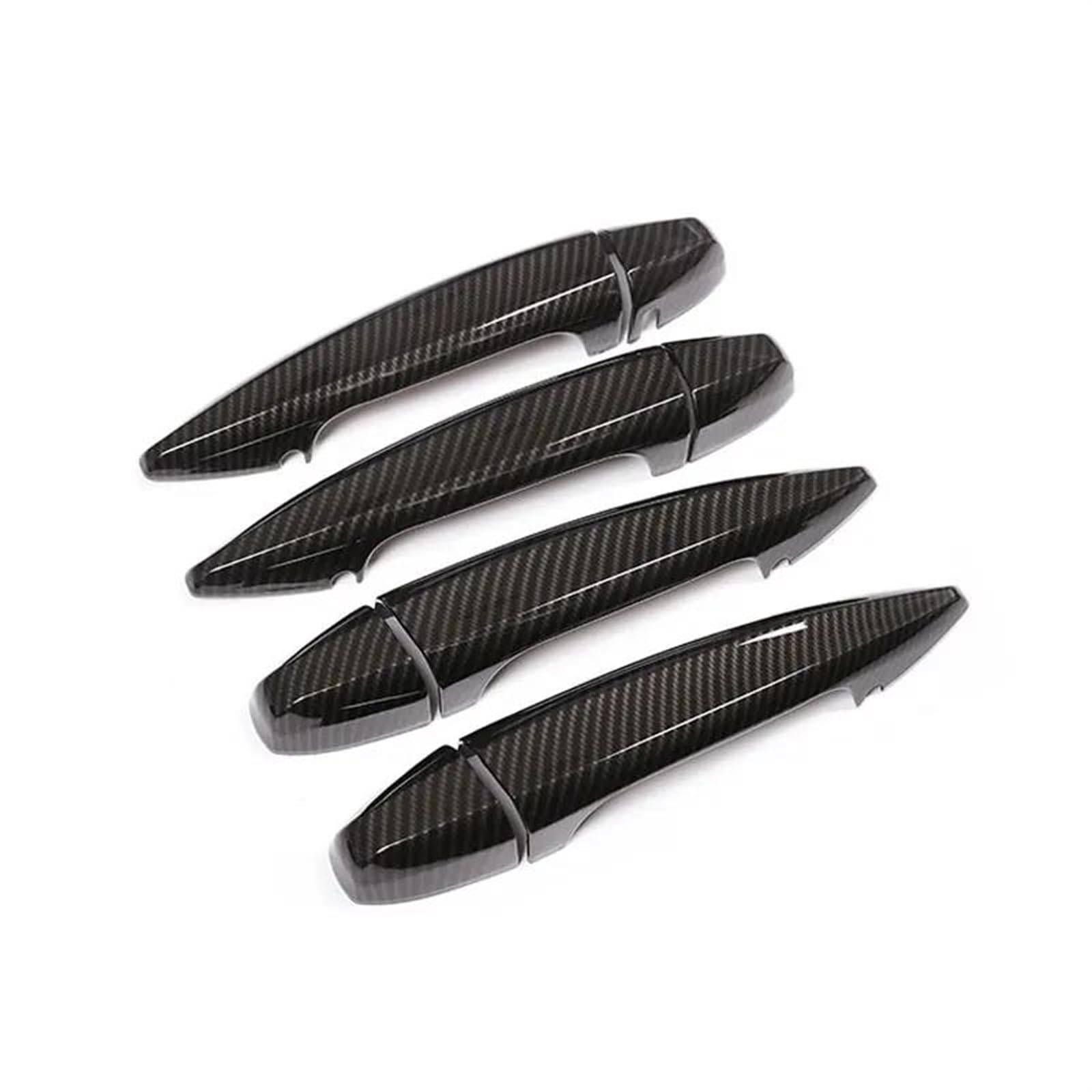 Poignées de porte extérieure look carbone pour BMW X1 F48 et X5 F15
