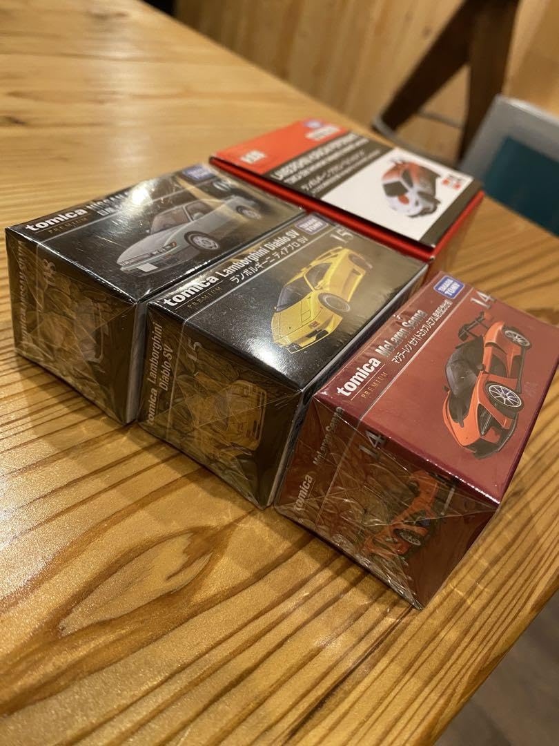 Amazon.co.jp: トミカ 4台セット トミカプレミアム スポーツカー