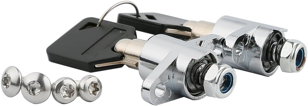 TCMT Hard Saddlebag Locks & Keys Set Fits for Harley Touring Road King Glide Street Electra Glide Ultra Limited 2014-2023 Road King Special FLHRXS 2017-2024