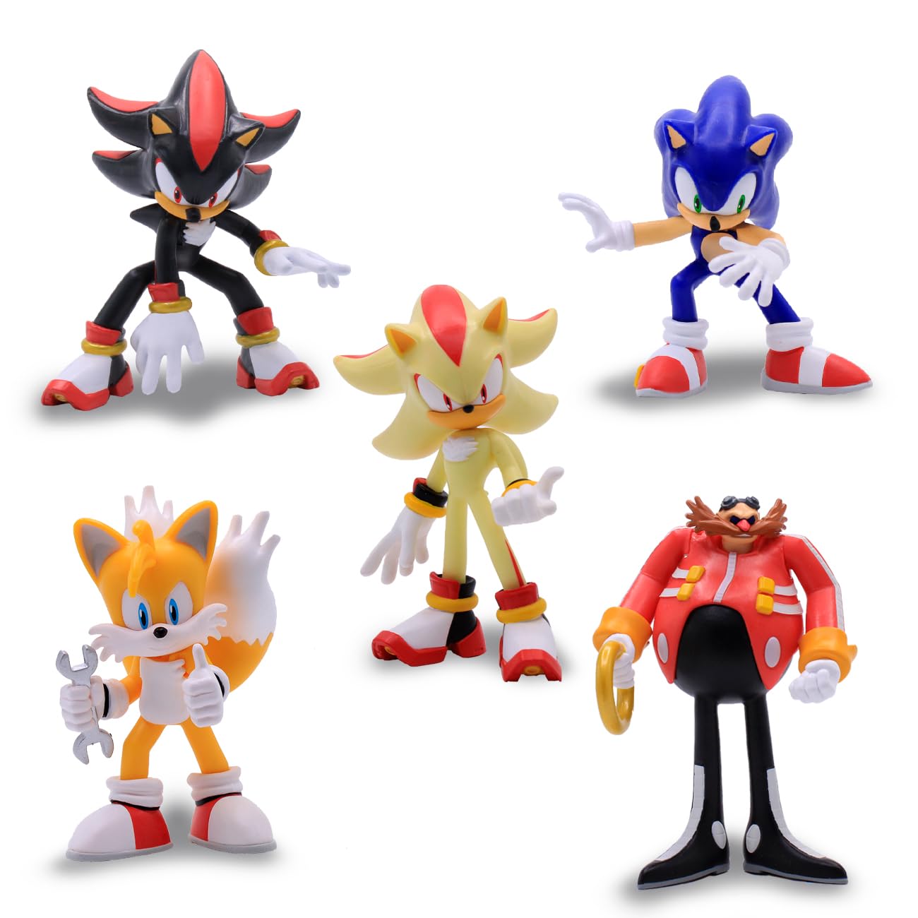 Amazon.com: Just Toys LLC Sonic The Hedgehog Action Figures (Sonic