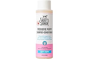 Skout's Honor Probiotic Dog Shampoo with Avocado Oil & Omega-3s - Cleanses,...