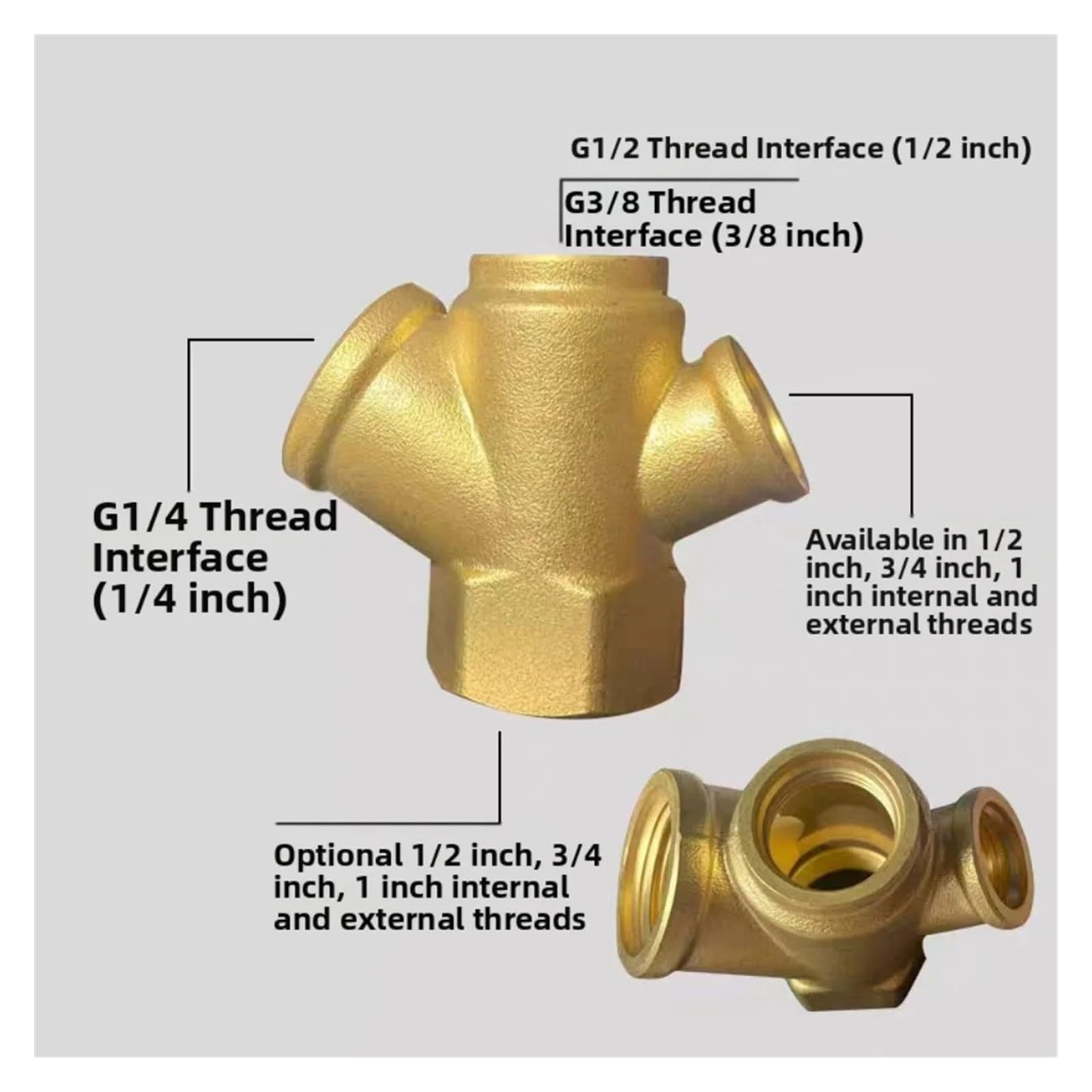 Valvola a sfera, 1/2 ''3/4'' 1'' Gruppo Di Sicurezza Caldaia Valvola In Ottone Limitatrice Pressione Con Manometro For Il Riscaldamento Scaldabagno(1 inch)