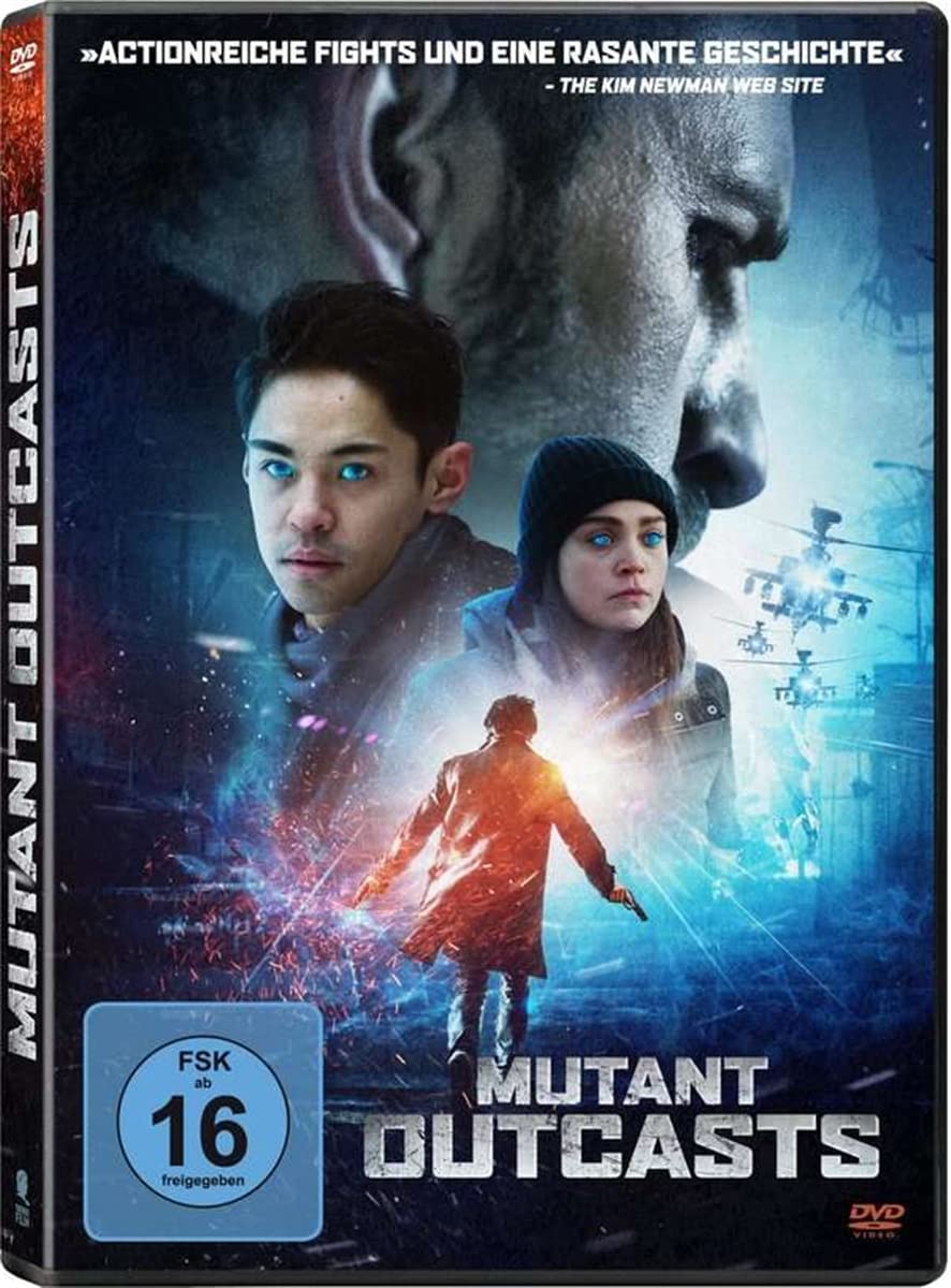 Mutant Outcasts DVD formato físico película original de ciencia ficción y acción para reproducir