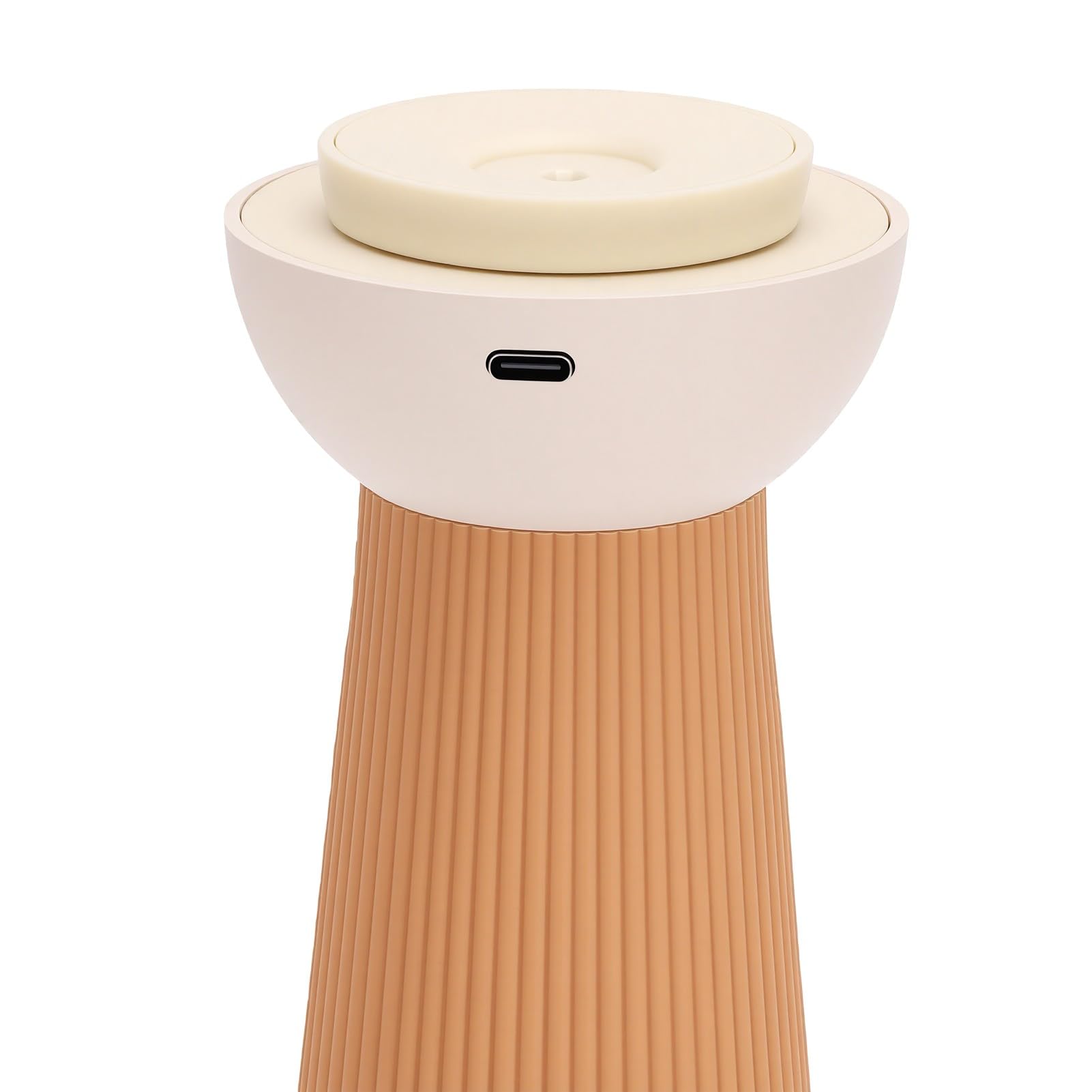 Diffusore di Aromaterapia con Sensore di Vibrazione & 3 Velocità | Spegnimento Antifughe in Inclinazione, Capacità Compatta da 20ml, USB-C, Luce di Emergenza, per Casa Ufficio Viaggi