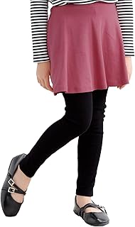 [Bee] ビー 10分丈スカッツ ガールズ 女の子 キッズ フレア レギンス付きスカート 無地 ポケット 春 秋 冬 bbb01336