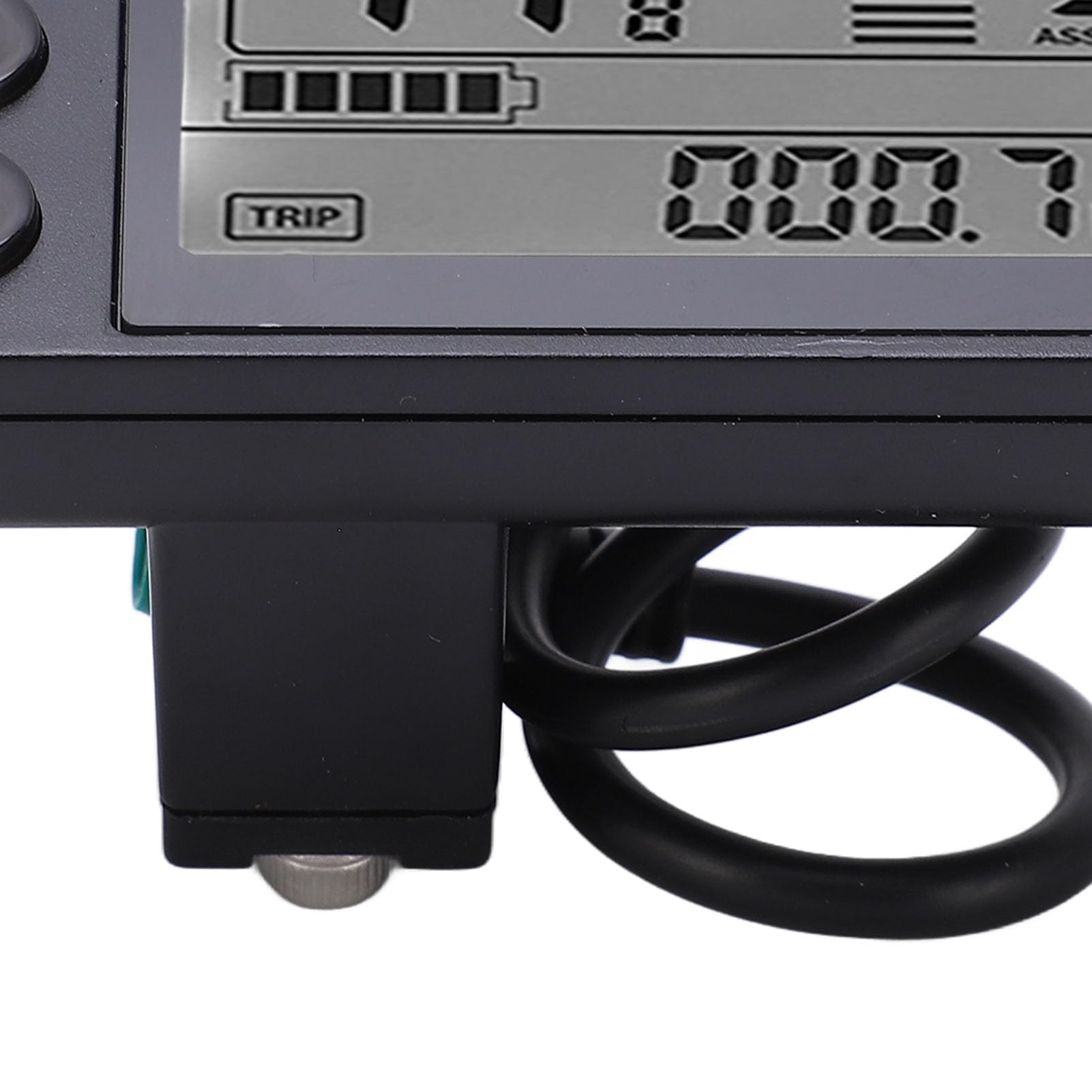 Aramox S866 LCD Display Controller 7 Polig S866 Display Elektrofahrrad LCD-Display Digital Mess Fahrradbildschirm mit ABS-Material Wasserdicht IP65 für 24 V 36 V 48 Spannung, 5pin