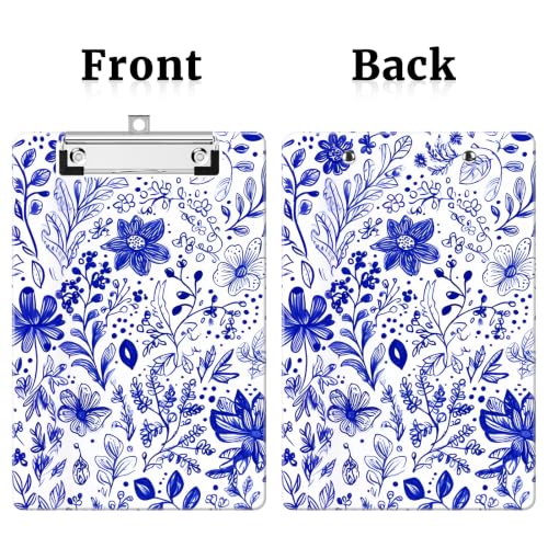 Image of Small Plastic Clipboard 6 x 9 in, Standard A5 Size Fashion Clip Board