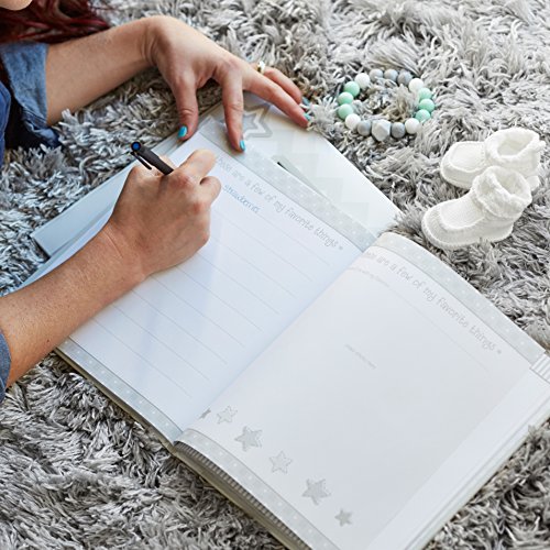 Lil Peach First 5 Years Dream Big Wordplay Baby 2019 Memory Book, Memory Journal, Gray #TOP4