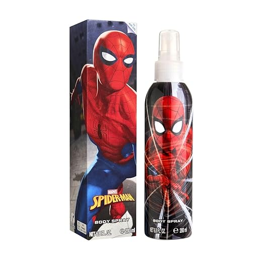 Spider-Man, Cool Cologne For Kids, Red/White/Blue/Black, 6.8 Fl Oz