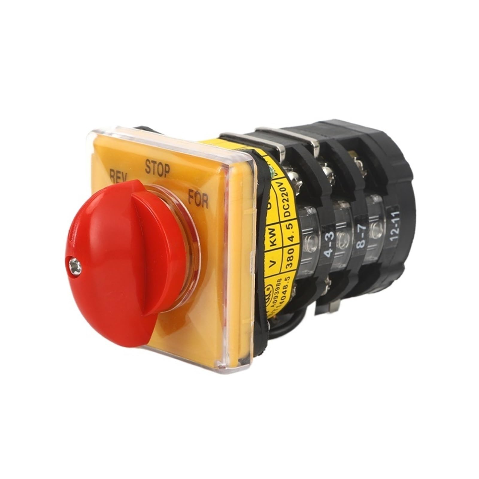Interruptor de leva tripolar SZW25-48D/3 de 25A con perilla de alta resistencia 6