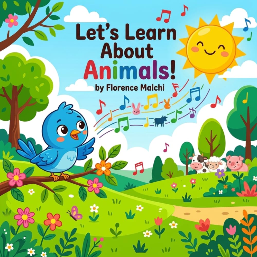Let's Learn About Animals!: A Fun Interactive Book of Animal Sounds for Toddlers and Preschoolers: 5