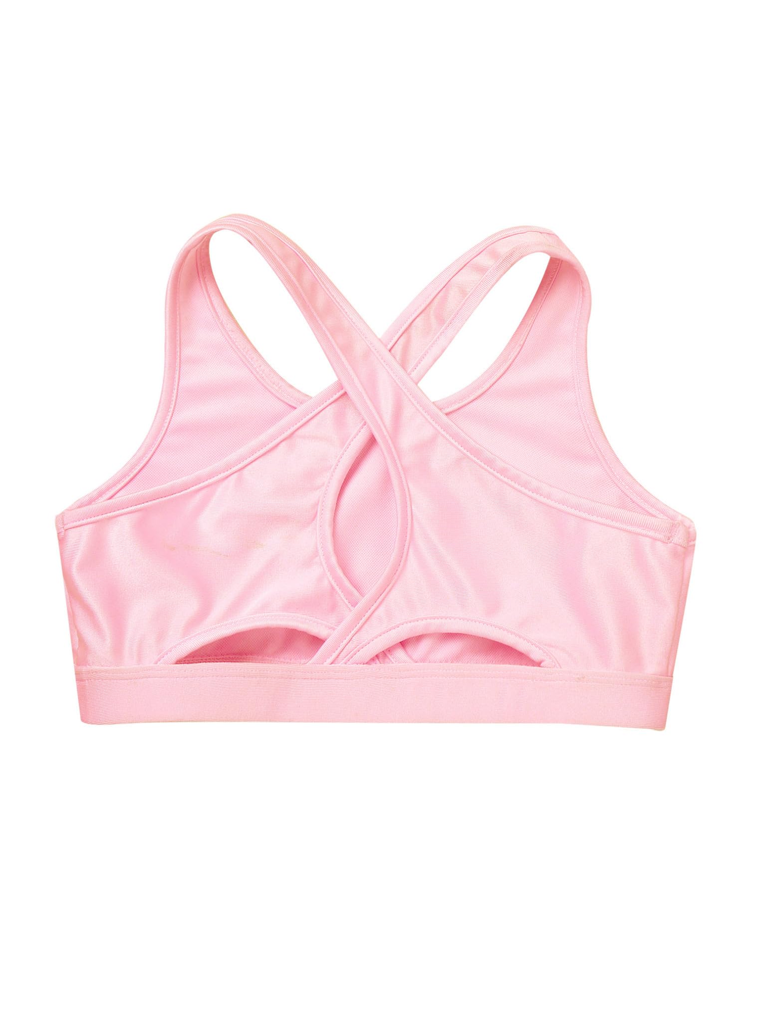 JEATHA Mädchen Tennis Golf Anzug Ärmellos Crop Top Bauchfrei Yoga Fitness Oberteil Sportskort Tennisrock Sportkleidung