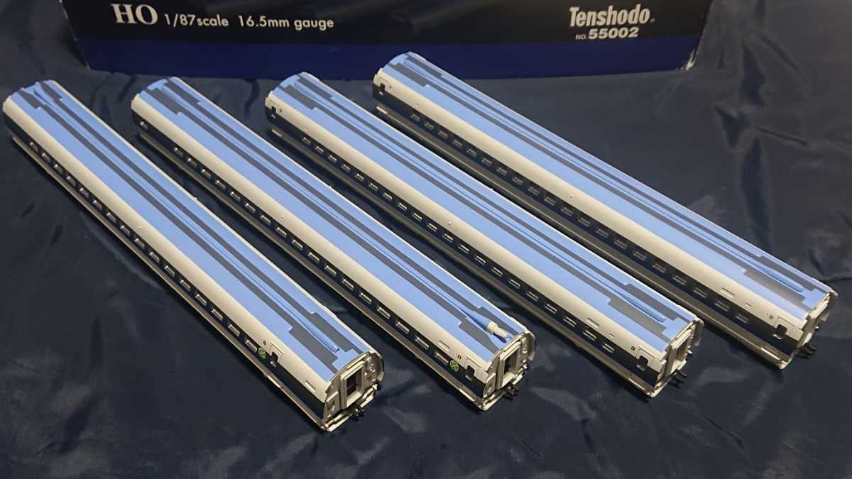 Amazon | 有 み天賞堂 500系新幹線のぞみ4両セット② HOゲージ 基本
