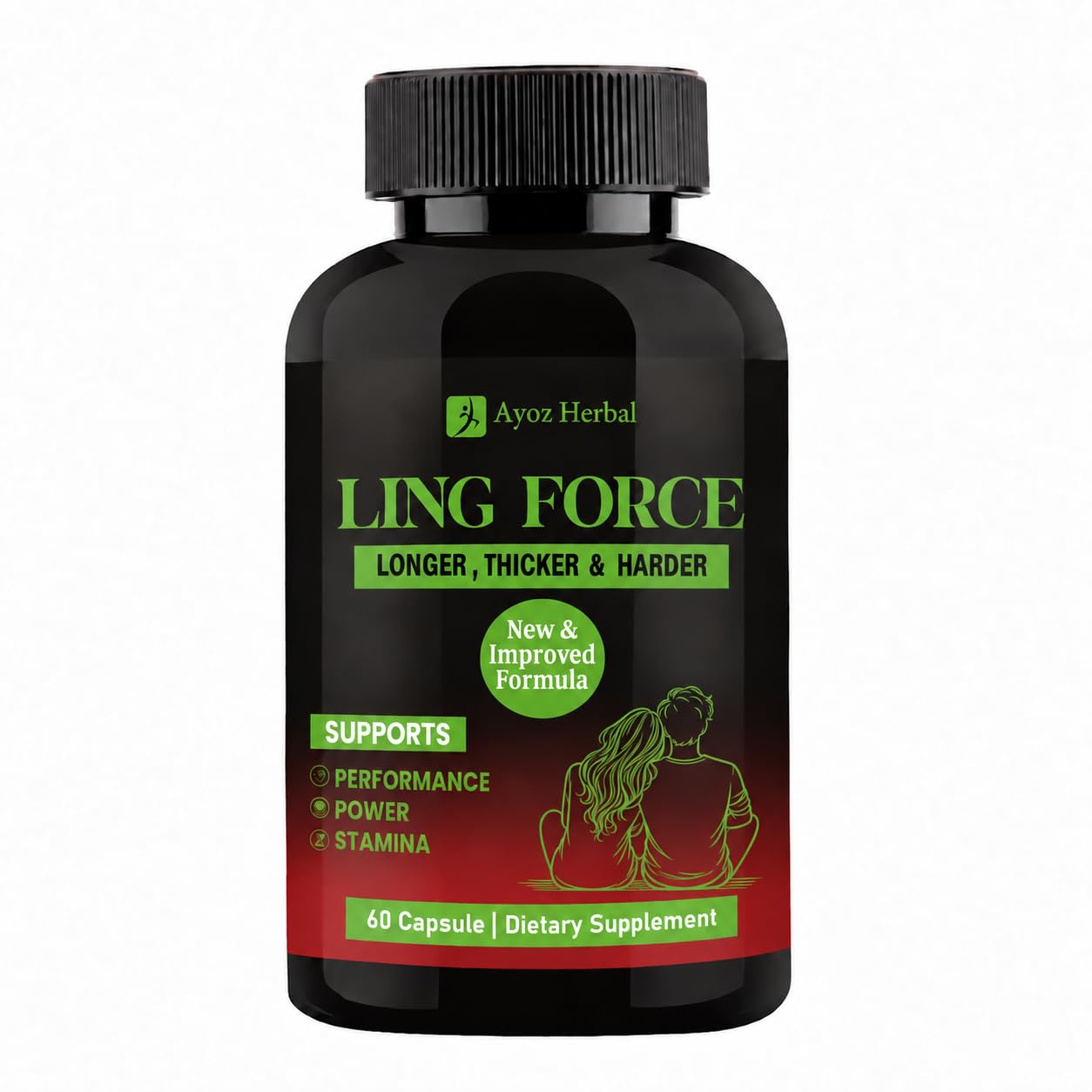 Ling Force Ayurvedic Tablets for Men – 60 Capsules