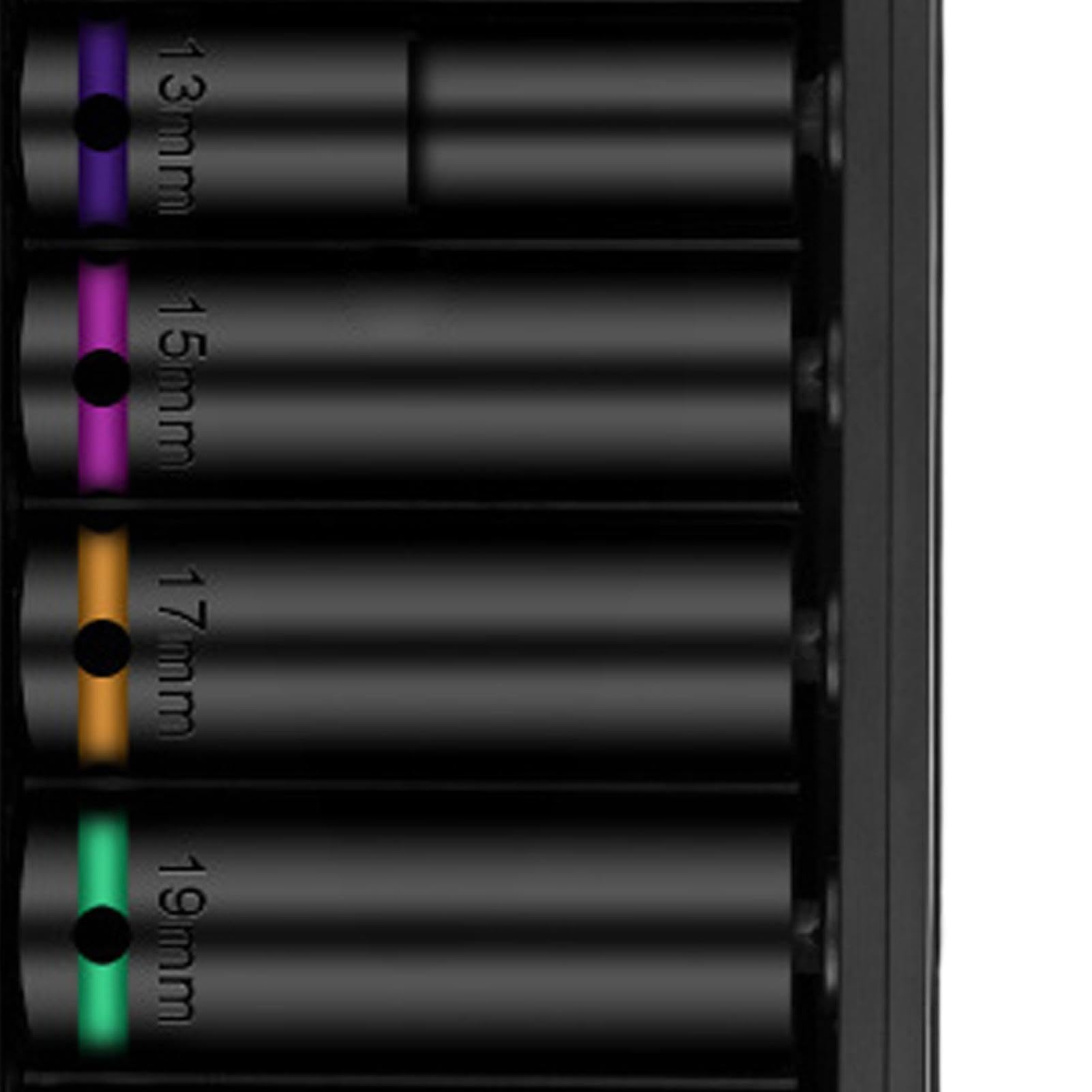 Set di chiavi a in acciaio da 1/2", 6 pezzi, 10-21 mm, resistenti