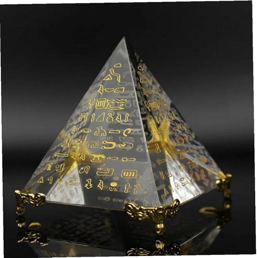 エジプト　ピラミッドと花瓶の置き物　大理石　　　インテリア Amazon.co.jp: エジプト ピラミッド 置物 クリスタル 古代 アート 建物