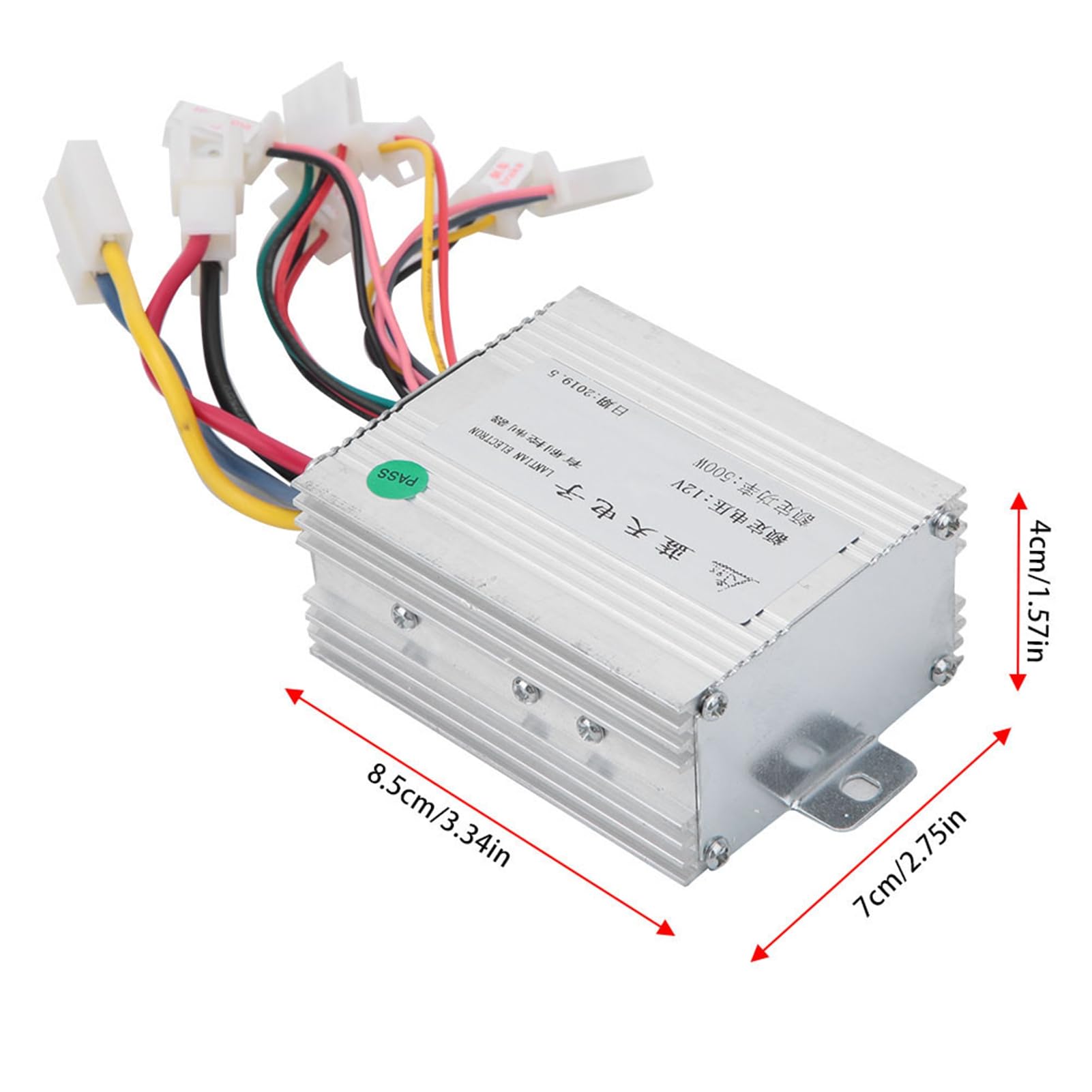 DC Motor Speed Controller,12V 500W Brush Motor Speed Controller for e-Bike Electro-Tricycle Scooter and Other Electric Vehicles : Sports & Outdoors
