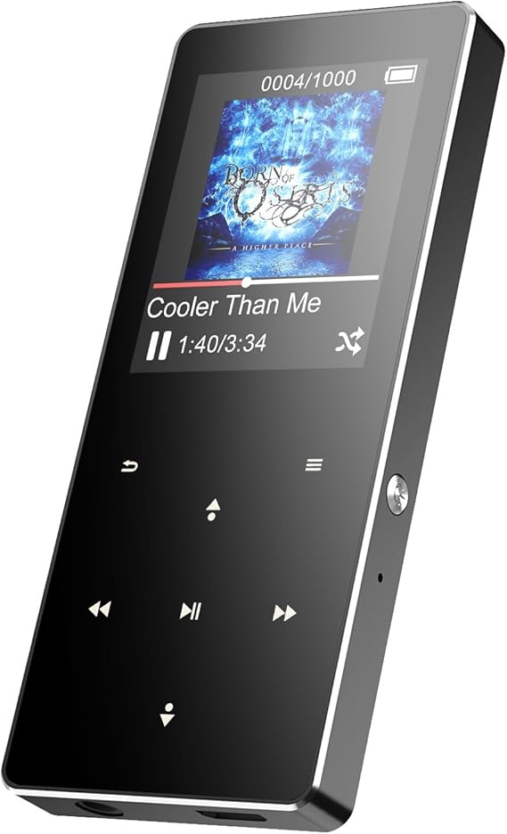 Bluetooth HiFi Touch Bedienfeld Metall 16GB MP3 Player, mit Touch