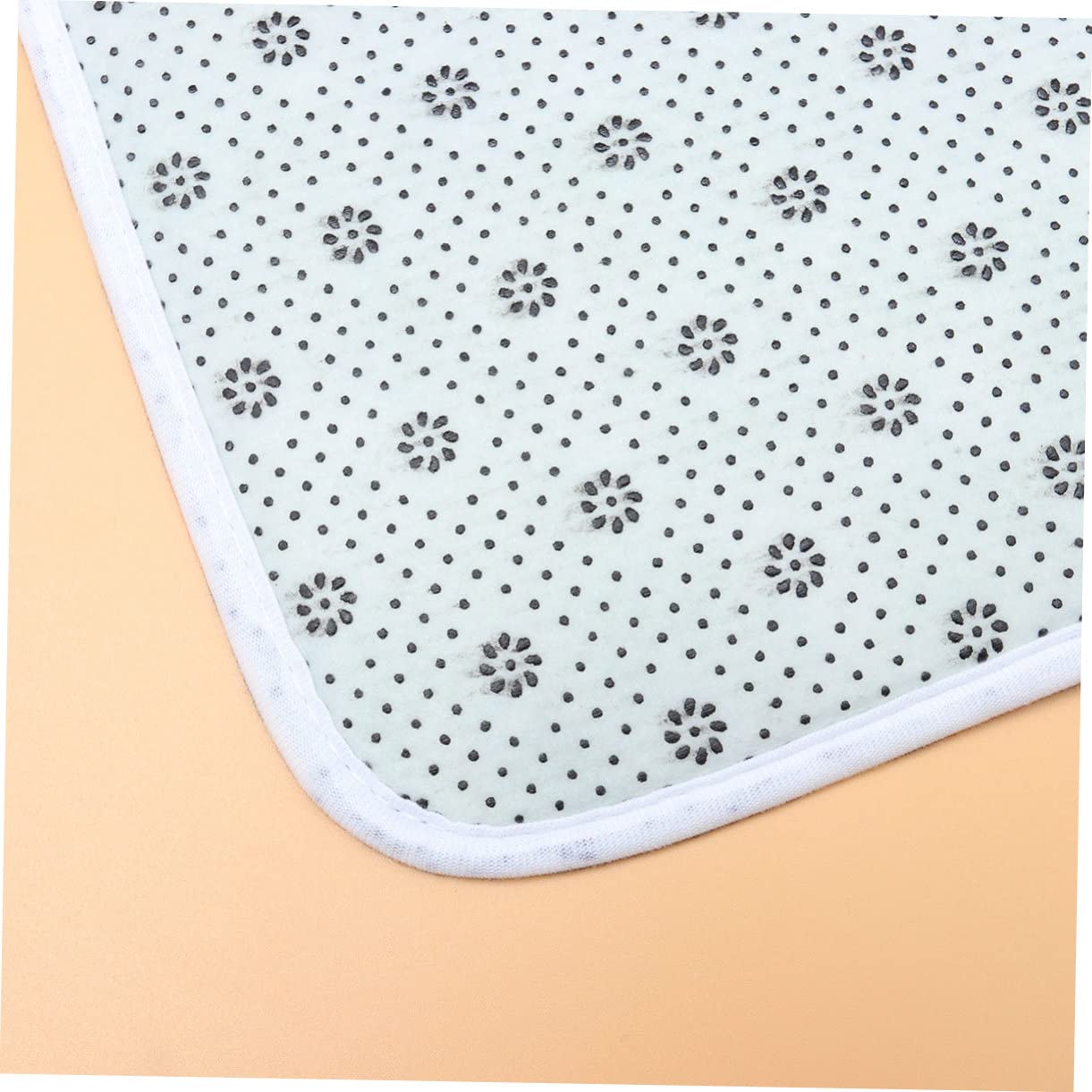 RORPOIR Beach Theme Non- Floor Mat Doormat for Bathroom Kitchen Living Room Washable Skid Rug Shells Stones Design for Use