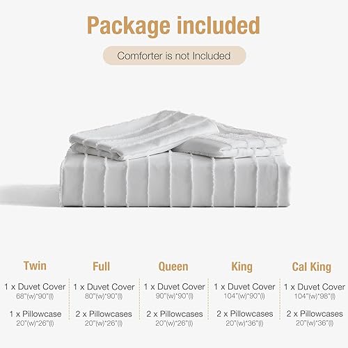 Miniatura 241 de Lekesky Juego de funda de edredón tamaño King, de microfibra suave, bohemio, azteca, azul, bohemio, con cierre de cremallera, lazos en las esquinas