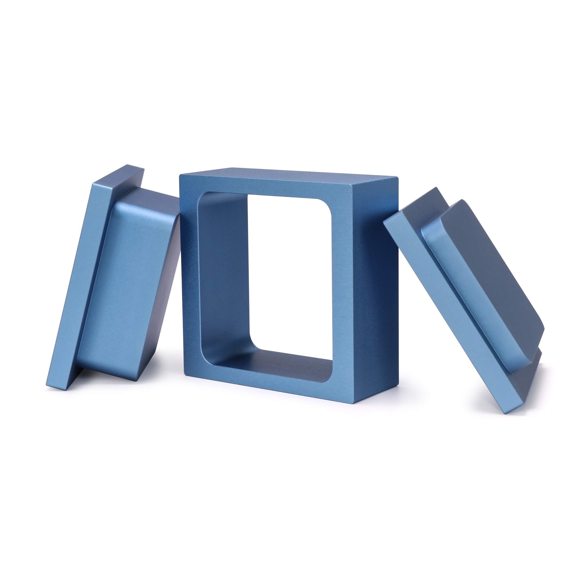 Pre-Press mold 6061 aluminium mold (Blue, 2.5x2.5)