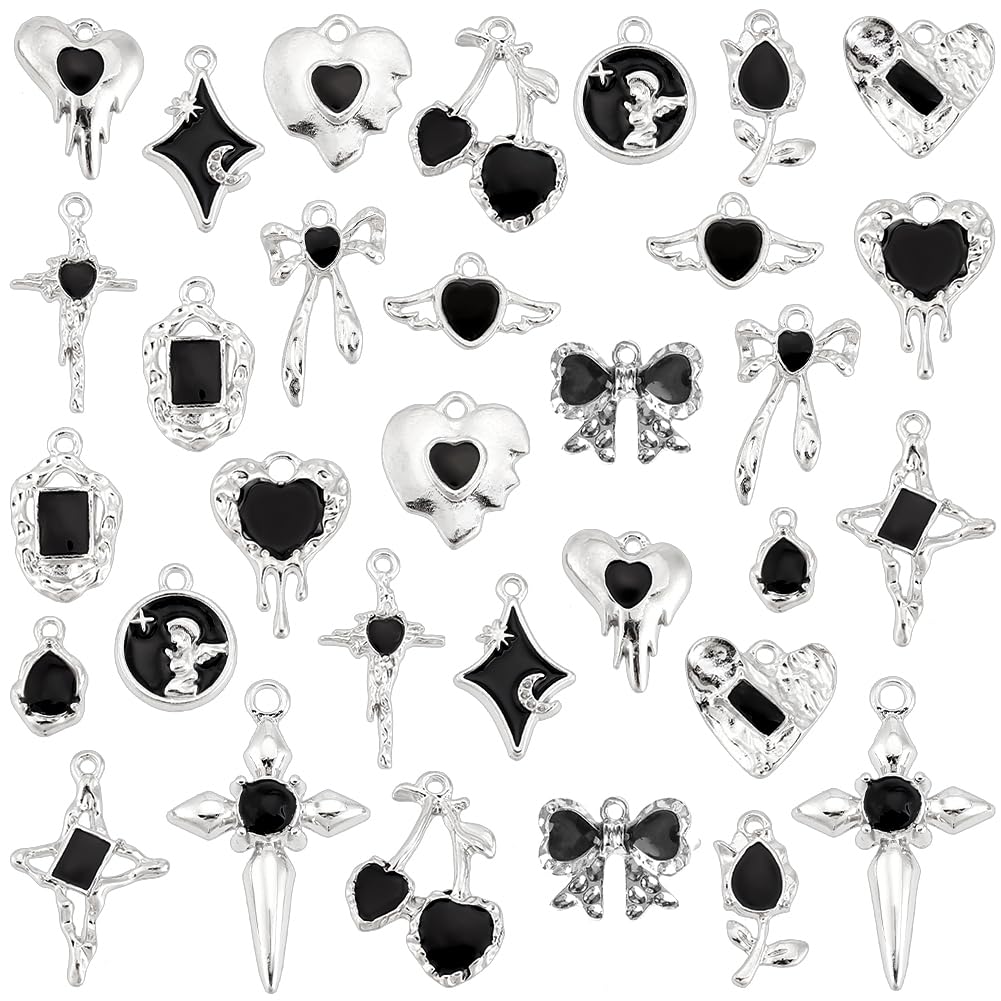 SUNNYCLUE 1 doos DIY 10 paar vintage stijl drie-eenheid knoop charme oneindige liefde bedels oorbel maken kit veer charme knoop bedels voor sieraden maken synthetische turquoise ronde kralen volwassen SUNNYCLUE 1 doos DIY 10 paar vintage stijl drie-eenheid knoop charme oneindige liefde bedels oorbel maken kit veer charme knoop bedels voor sieraden maken synthetische turquoise ronde kralen volwassen