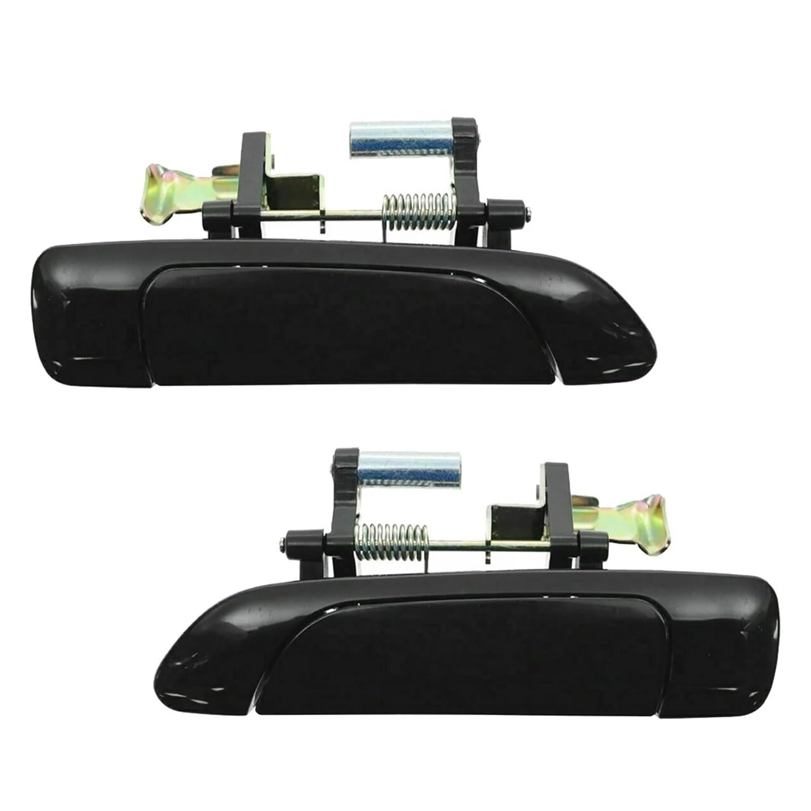 HLJNLVBN Door Handle for Civic 2001 2002 2003 2004 2005 2Pcs/lot Rear Exterior Outside Door Handles Set Black LH RH