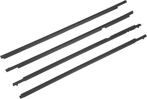 Vista 41 de ACLONG Kit de burlete delantero interior y exterior para Ford F-150 F-250 F-350 Bronco 1987-1996-4 piezas de repuesto E7TZ1521452A E7TZ1521453A