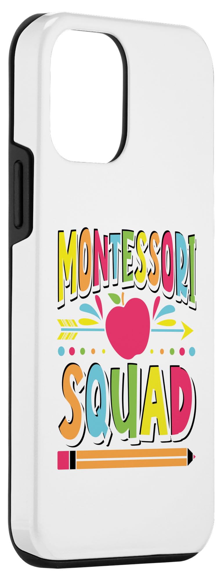 iPhone 12 mini Montessori Squad Teacher Team Montessori School Case - Image 3