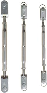 C.SHERMAN JOHNSON CO.,INC. TURNBUCKLE JAW & JAW 3/16 PIN