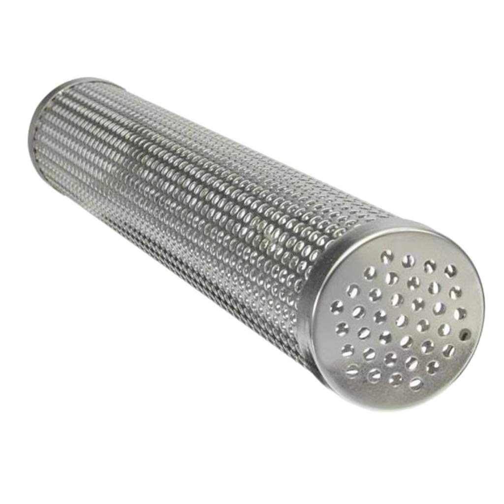 NEWFT Pellet Smoker Tube Stainless Steel Wood Pellet Tubes for Cold/Hot Portable Barbecue Generators
