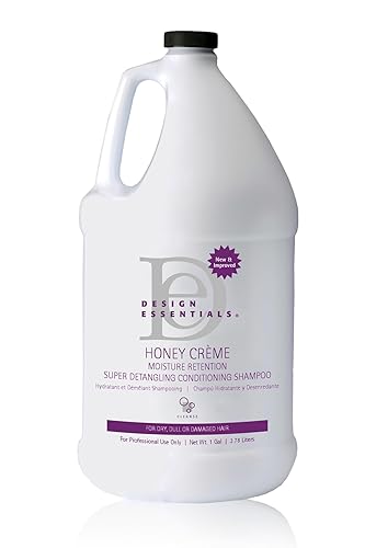 Design Essentials Honey Creme Champú humectante, 8 libras