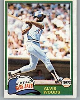 1981 Topps (NM) #703 Alvis Woods Toronto Blue Jays MLB Baseball Trading Card
