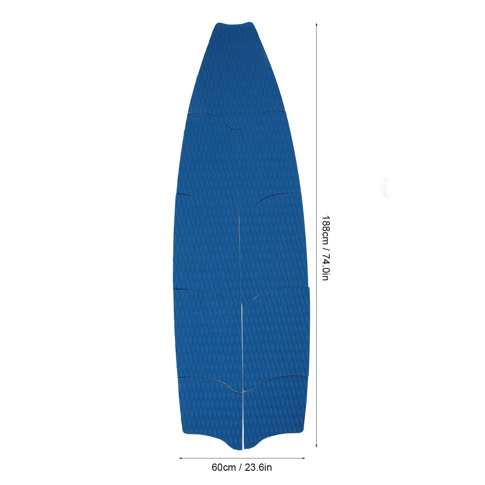 Pad di Trazione per Tavola da Surf 9 Pezzi, Pad Antiscivolo per Tavola da Surf in Eva per Tavola da Pesca Funboard, Tavola Corta, Tavola da Flysurf