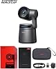 OBSBOT Tail Air NDI Streaming Camera 4K, AI Tracking PTZ camera, smart hands-on, gesture control, HDMI/USB-C/wireless webcam, YouTube, church, worship, creative, etc. Live video camera for