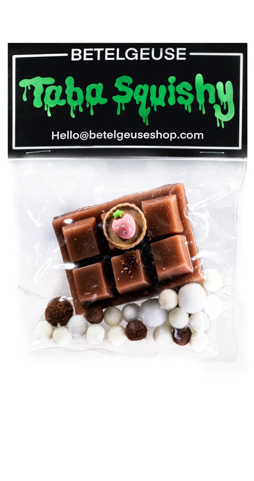 Betelgeuse Taba Squishy Chocolate; Taba Squishy, Fidget Toy, Stress Relief for Adults and Children, Squeeze Toy