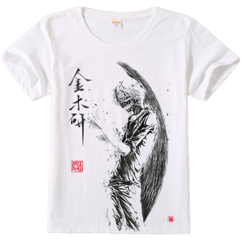 FS-LIFE Tokyo Ghoul Mens White T-Shirt