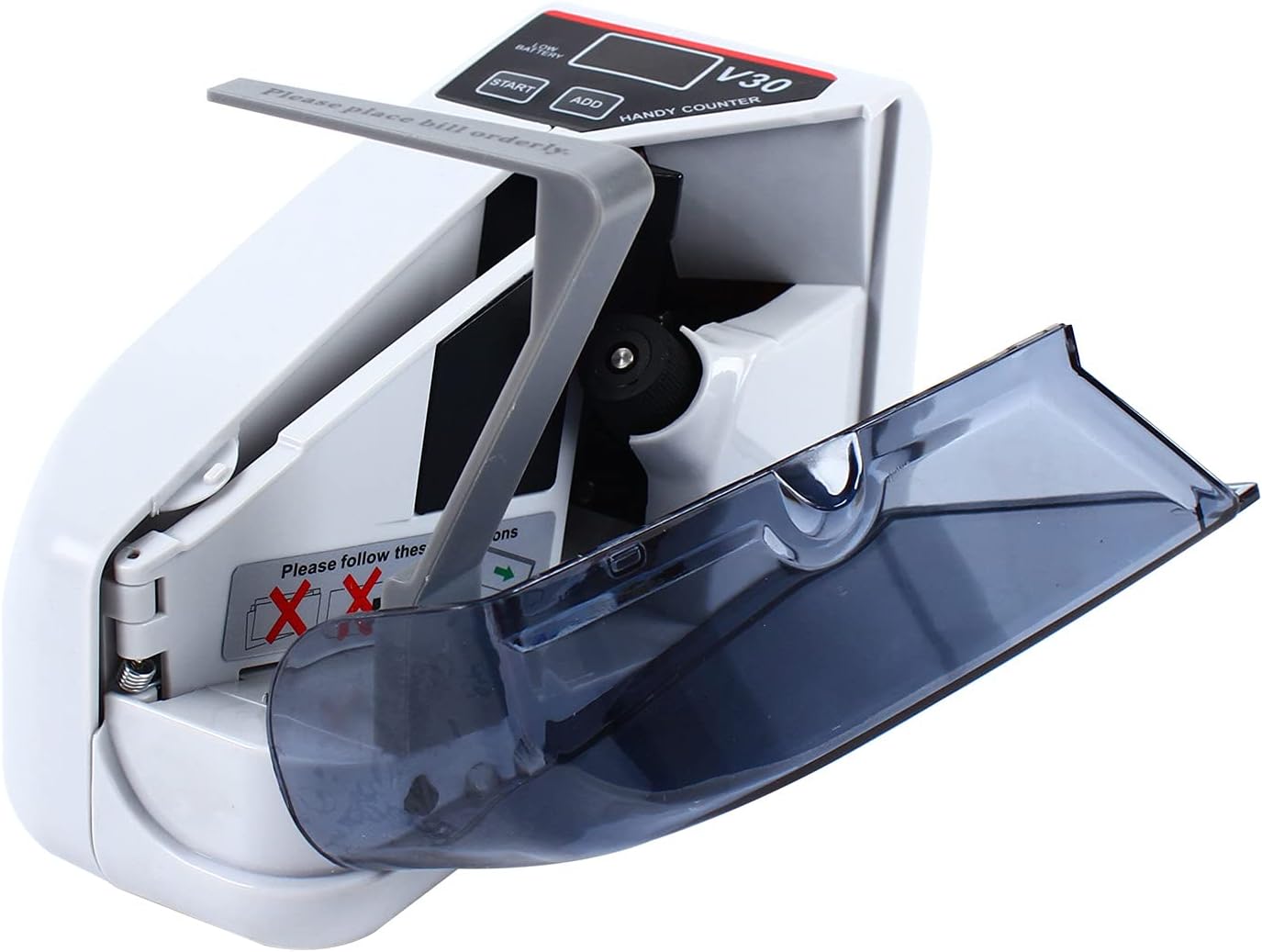 Portable Handy Bill Cash Money Count Machine Mini Banknote