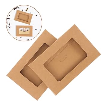 Amazon | TOYMYTOY 10本入り 箱 ウィンドウエンベロープボックス