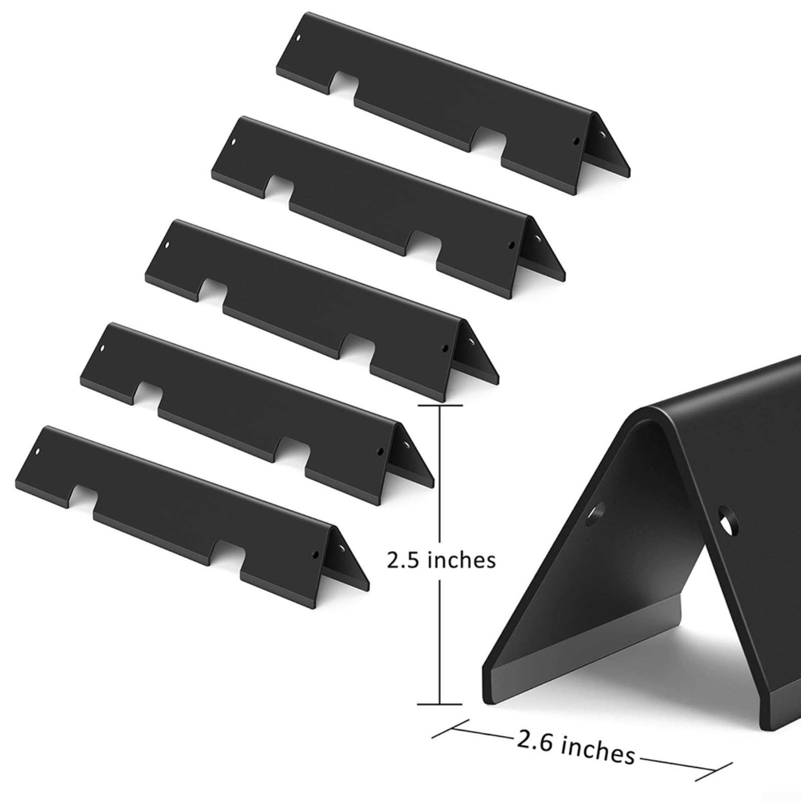 Pour Flavorizer Bars Pour Weber Pour Spirit II E-310 S-310 E-320 S-330 Grills, 15,3 pouces, 5 pièces, Remplacement pour GS4 pour Spirit 200 Serie, Weber 67046 7636 69797 68843